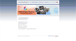 Desktop Screenshot of global-graphicmachines.net